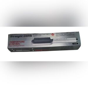 Hair Straightener Comb/Brush NIB